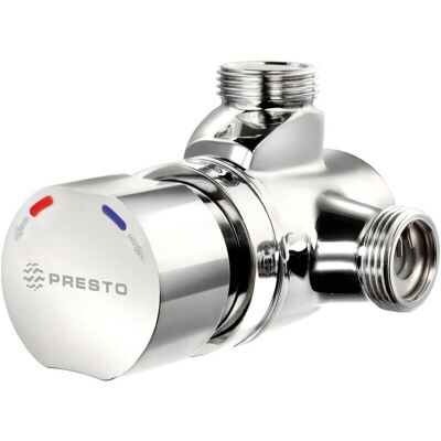 Presto Mezclador de Ducha Temporizado Empotrado - Cromo - Tipo V Presto Mezclador de Ducha Temporizado Empotrado - Cromo - Tipo V