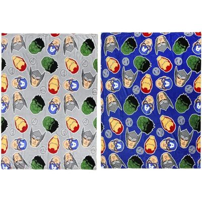 Couverture en polaire Avengers - Pour enfants Couverture en polaire Avengers - Pour enfants