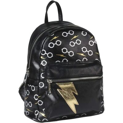 Sac à dos décontracté Harry Potter Noir - Publicité Sac à dos décontracté Harry Potter Noir - Publicité