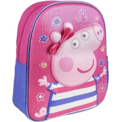 Sac à dos Rose Peppa Pig CERDÁ - Backpack - Publicité Sac à dos Rose Peppa Pig CERDÁ - Backpack - Publicité