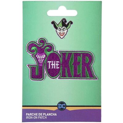 DC COMICS - Joker - Textieltransfer - 9,5 x 14,5 cm - Textielpatch DC COMICS - Joker - Textieltransfer - 9,5 x 14,5 cm - Textielpatch
