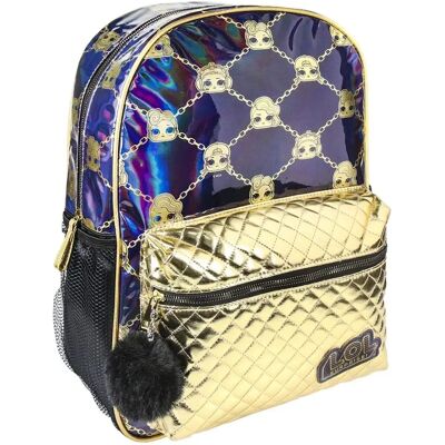 Artesania Cerda Gouden Rugzak - Casual Lol Mode 40cm Artesania Cerda Gouden Rugzak - Casual Lol Mode 40cm