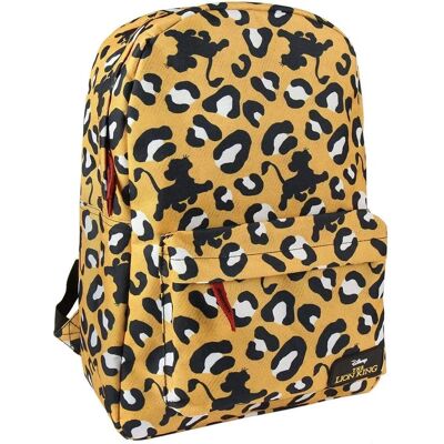 Sac à Dos Roi Lion - École, Unisexe, Jaune, 44x30x12 cm - Publicité Sac à Dos Roi Lion - École, Unisexe, Jaune, 44x30x12 cm - Publicité