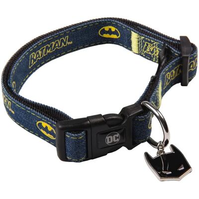 Fan Pets Batman Hundhalsband - Justerbar 35-55cm, Flerfärgat - Hundhalsband Fan Pets Batman Hundhalsband - Justerbar 35-55cm, Flerfärgat - Hundhalsband