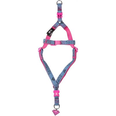 Harnais pour chien rose Supergirl - Petral, réglable, anti-trait, DC - Publicité Harnais pour chien rose Supergirl - Petral, réglable, anti-trait, DC - Publicité