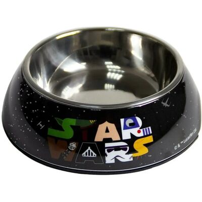 Distributeur pour Chiens Star Wars - Mélamine 410ml Multicolore - Bol & Distributeur - Publicité Distributeur pour Chiens Star Wars - Mélamine 410ml Multicolore - Bol & Distributeur - Publicité