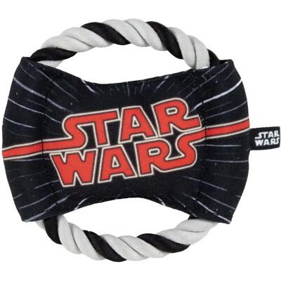 Jouet Chien Star Wars - Disque avec Corde et Son - 14.5x2x14.5 cm Jouet Chien Star Wars - Disque avec Corde et Son - 14.5x2x14.5 cm