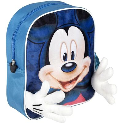 Zaino scolastico Topolino Blu - Chiusura lampo Zaino scolastico Topolino Blu - Chiusura lampo