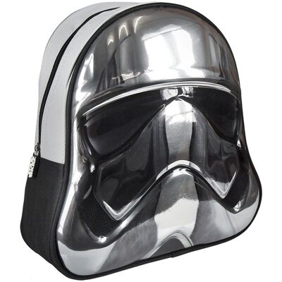 Mochila Star Wars - Design metálico 3D, Alças ajustáveis - Mochila Mochila Star Wars - Design metálico 3D, Alças ajustáveis - Mochila