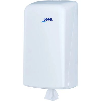 Jofel White Paper Towel Dispenser - 14 x 14 x 28.7 cm - Paper Towel Dispenser Jofel White Paper Towel Dispenser - 14 x 14 x 28.7 cm - Paper Towel Dispenser