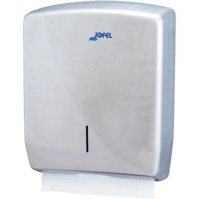 JOFEL AH25000 Futura - Hand Towel Dispenser - Satin Stainless Steel JOFEL AH25000 Futura - Hand Towel Dispenser - Satin Stainless Steel