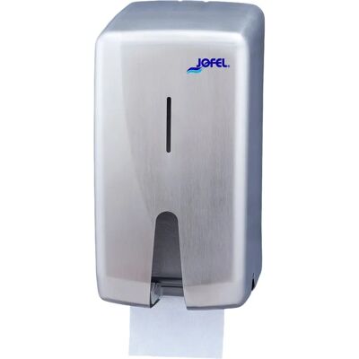 JOFEL AF55000 satin stainless steel double toilet paper dispenser - Toilet Paper Dispenser JOFEL AF55000 satin stainless steel double toilet paper dispenser - Toilet Paper Dispenser