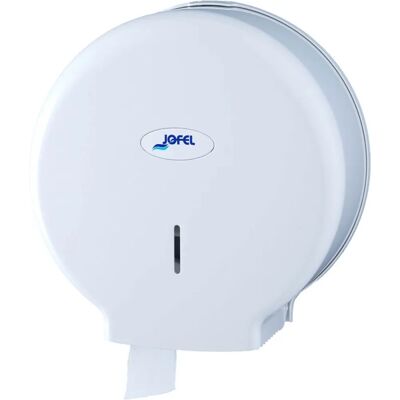 JOFEL MAXI JUMBO Toilet Paper Dispenser - ABS White JOFEL MAXI JUMBO Toilet Paper Dispenser - ABS White