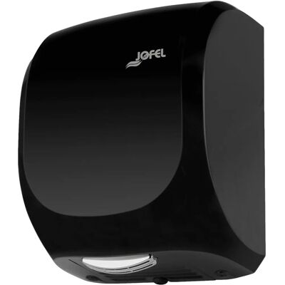 JOFEL Aa19600 - Sèche-mains haute vitesse - Optique, 1400 W, 400 km/h, Noir JOFEL Aa19600 - Sèche-mains haute vitesse - Optique, 1400 W, 400 km/h, Noir