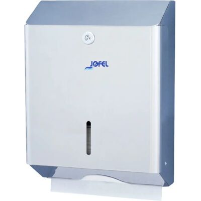 JOFEL - Hand Towel Dispenser - Vandal-proof, Stainless Steel JOFEL - Hand Towel Dispenser - Vandal-proof, Stainless Steel