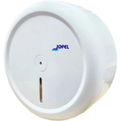 JOFEL Distributeur de rouleaux en ABS blanc - Économiseur de papier JOFEL Distributeur de rouleaux en ABS blanc - Économiseur de papier