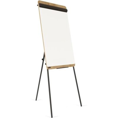 Rocada Natuurlijke Driedelige Flipchart - Presentatiehulpmiddel Rocada Natuurlijke Driedelige Flipchart - Presentatiehulpmiddel