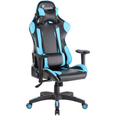 Rocada Ergoline 914-3 Fauteuil de Bureau Ajustable - Siège Gaming Ergonomique - Publicité Rocada Ergoline 914-3 Fauteuil de Bureau Ajustable - Siège Gaming Ergonomique - Publicité