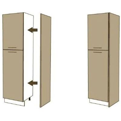 MD BLOCK - 235x60x1.9 cm - Blanco Mate - Panel lateral MD BLOCK - 235x60x1.9 cm - Blanco Mate - Panel lateral
