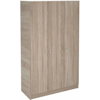 Md Block Armario 3 Puertas - Acabado Roble Cortez Md Block Armario 3 Puertas - Acabado Roble Cortez