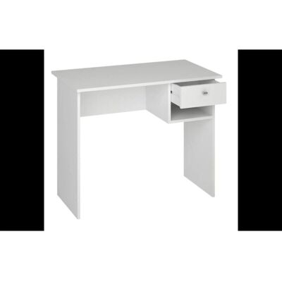 Escritorio Blanco Md Block - 74x90x50 cm - Moderno y Compacto Escritorio Blanco Md Block - 74x90x50 cm - Moderno y Compacto