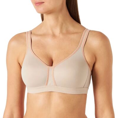 Soutien-gorge de sport Selene Beige Modèle 105 B - Soutien-gorge de sport Soutien-gorge de sport Selene Beige Modèle 105 B - Soutien-gorge de sport