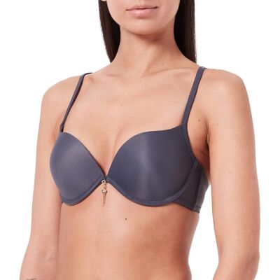 Sostén Gris Raquel de Selene - Doble Push-Up - 80B Sostén Gris Raquel de Selene - Doble Push-Up - 80B
