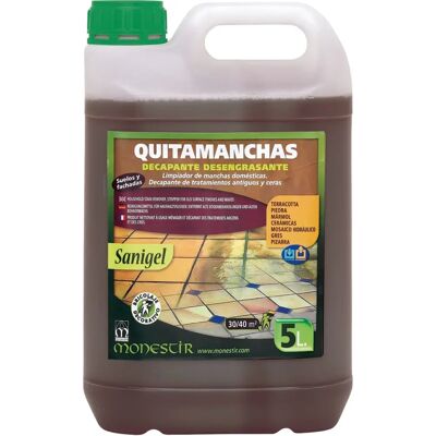 Limpiador Sanigel Monestir - Quitamanchas y Decapante - 5L Limpiador Sanigel Monestir - Quitamanchas y Decapante - 5L