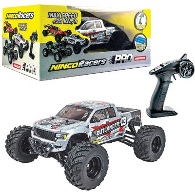 Ninco Outlander Camión Monstruo RC - 1:12, Gris, 4WD Ninco Outlander Camión Monstruo RC - 1:12, Gris, 4WD