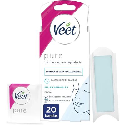 Veet Minima Paski do Depilacji Twarzy (20 szt.) Veet Minima Paski do Depilacji Twarzy (20 szt.)