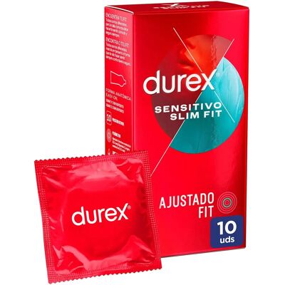 Durex Slim Fit Sensitive Condoms - Sexuella Hälsoprodukter Durex Slim Fit Sensitive Condoms - Sexuella Hälsoprodukter