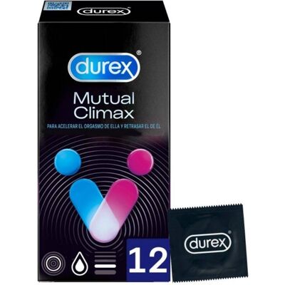 Durex Mutual Climax - Preservativos - 12 unidades Durex Mutual Climax - Preservativos - 12 unidades