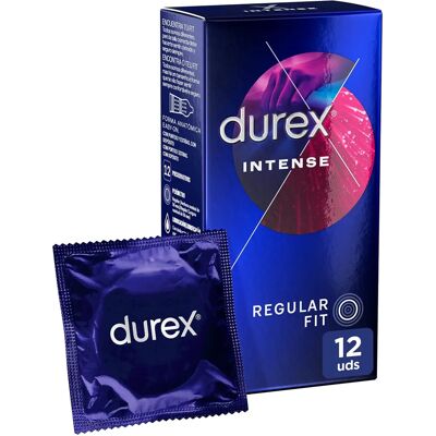 Preservativos Intense Orgasmic - 12 unidades Preservativos Intense Orgasmic - 12 unidades