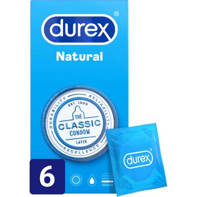 Durex Durex Natural 6 Prezervative Durex Durex Natural 6 Prezervative