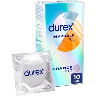 Durex Invisible XL Prezervative Ultra Subțiri - Sănătate Sexuală Durex Invisible XL Prezervative Ultra Subțiri - Sănătate Sexuală