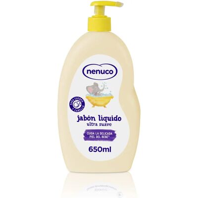 Sapone Liquido Ultra Delicato Nenuco - Detergente Morbido per Capelli e Pelle Sapone Liquido Ultra Delicato Nenuco - Detergente Morbido per Capelli e Pelle
