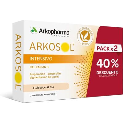 Arkopharma Arkosol Intensive - 2 x 30 cápsulas Arkopharma Arkosol Intensive - 2 x 30 cápsulas