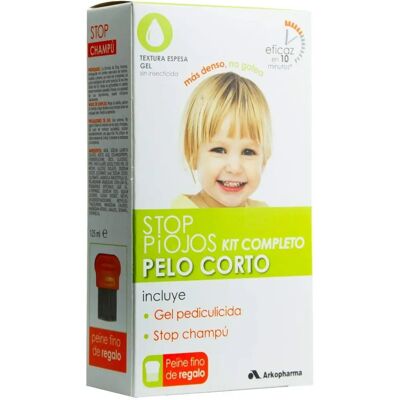 Arkopharma Kit Completo Pediculicida Gel + Champú + Regalo - Set Arkopharma Kit Completo Pediculicida Gel + Champú + Regalo - Set