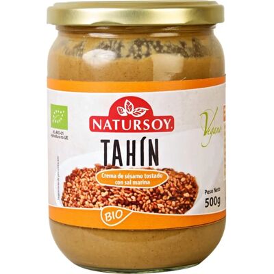 Tahin Tostado Natursoy - Crema de sésamo ecológica para untar y cocinar Tahin Tostado Natursoy - Crema de sésamo ecológica para untar y cocinar