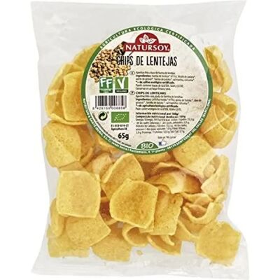Chips de Lentejas Orgánicas - Snack Vegano Orgánico Chips de Lentejas Orgánicas - Snack Vegano Orgánico