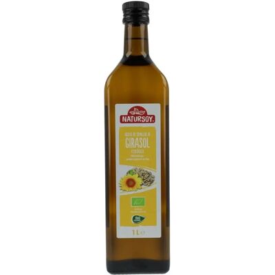 Aceite de Girasol Eco Natursoy - Presión en frío - 1L Aceite de Girasol Eco Natursoy - Presión en frío - 1L