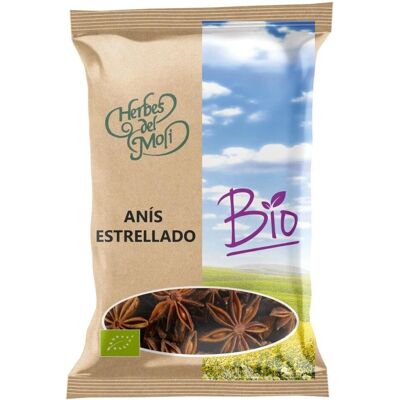 Herbes del Molí Sementes de anis-estrelado orgânico 60 g Herbes del Molí Sementes de anis-estrelado orgânico 60 g