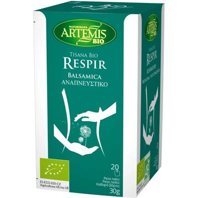 Artemis Respir Bio Kräutertee - Atemwegsgesundheit Artemis Respir Bio Kräutertee - Atemwegsgesundheit