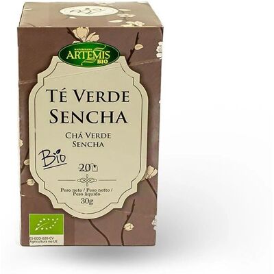 Té Verde Senchá de Artemis - Orgánico, Tostado, 20g Té Verde Senchá de Artemis - Orgánico, Tostado, 20g