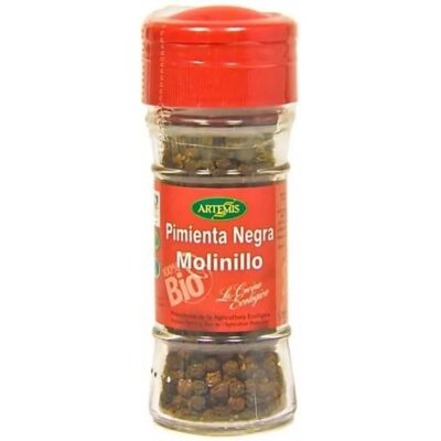 Artemis Moedor de Pimenta Preta Eco 40 g - Especiarias Ecológicas Artemis Moedor de Pimenta Preta Eco 40 g - Especiarias Ecológicas