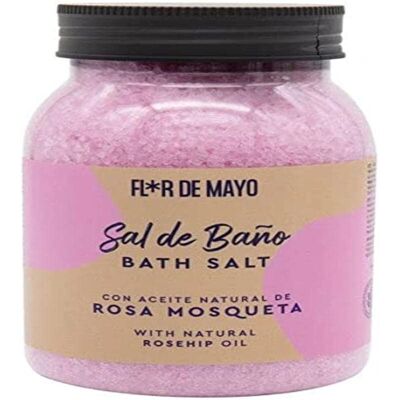 Sale da bagno di rosa mosqueta Flor de Mayo - 650g Sale da bagno di rosa mosqueta Flor de Mayo - 650g