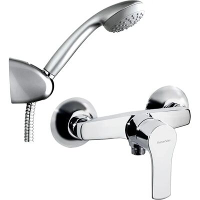 Conjunto Mezclador de Ducha Cromado con Sistema S2 de Ahorro de Agua Conjunto Mezclador de Ducha Cromado con Sistema S2 de Ahorro de Agua