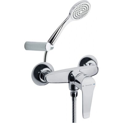Conjunto de Ducha Monomando Ypsilon Plus Cromo - Ramon Soler Conjunto de Ducha Monomando Ypsilon Plus Cromo - Ramon Soler