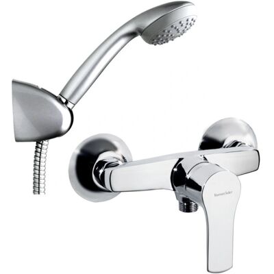 Ramon Soler - Mezclador de Ducha Titanium con Ducha de Mano - Tipo de Ducha Ramon Soler - Mezclador de Ducha Titanium con Ducha de Mano - Tipo de Ducha