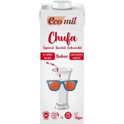 Nutriops Ecomil Chufa Nature Alternativa ao Leite de Amêndoa - Orgânico, Sem Lactose, Vegano Nutriops Ecomil Chufa Nature Alternativa ao Leite de Amêndoa - Orgânico, Sem Lactose, Vegano